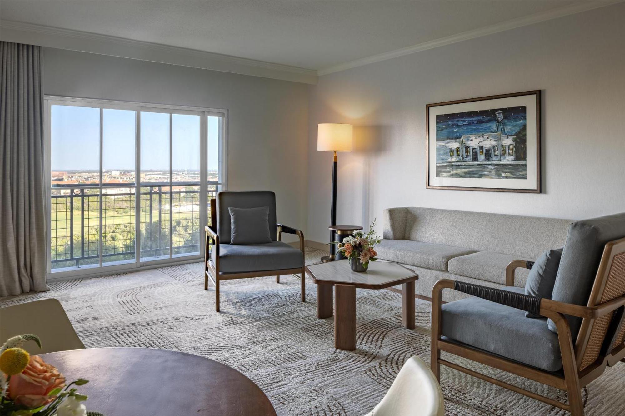 Seven City View King Suite Balcony