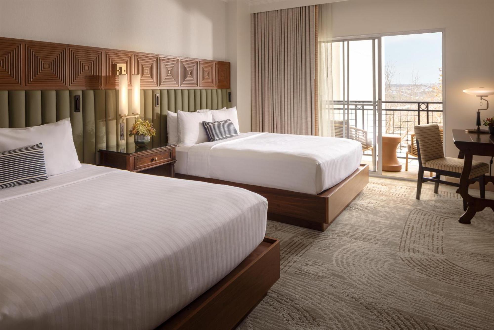 Deluxe Room Two Queen Beds Pool View
